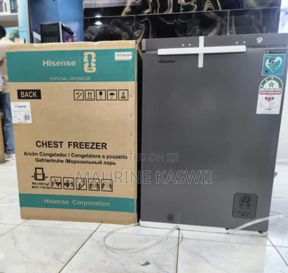 Hisense Dual Chest Freezer 144l