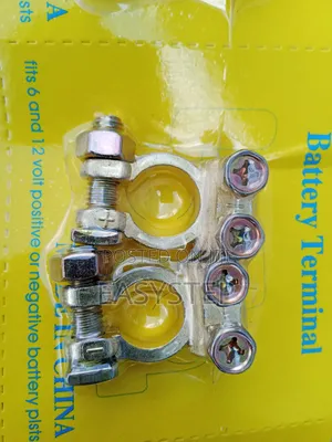 Universal Car Battery Terminals– Positive Negative Pair – 6v/12v