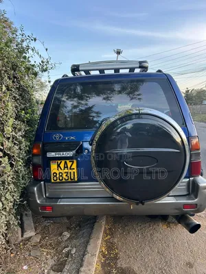 Toyota Land Cruiser 90 2001 Blue