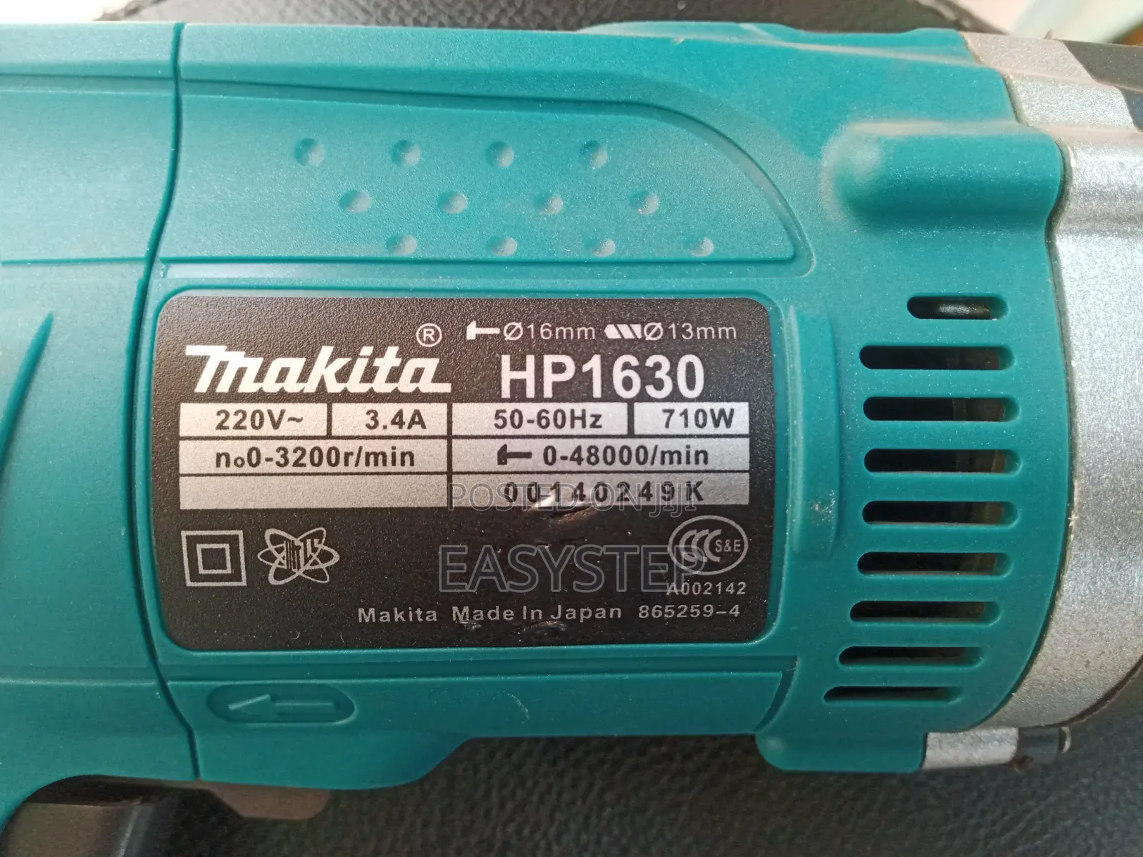Impact Makita Electric Drill-Hp1630