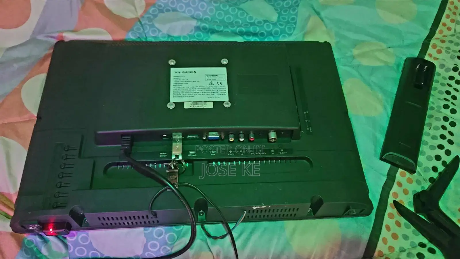 Solarmax TV 21inches