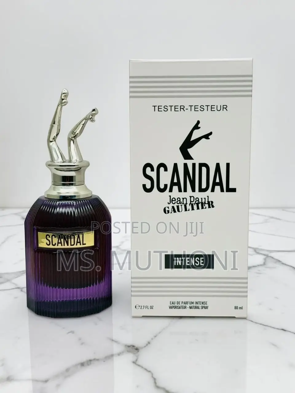 Jean Paul Gaultier Scandal Intense Eau De Parfum 80 Ml Tester .