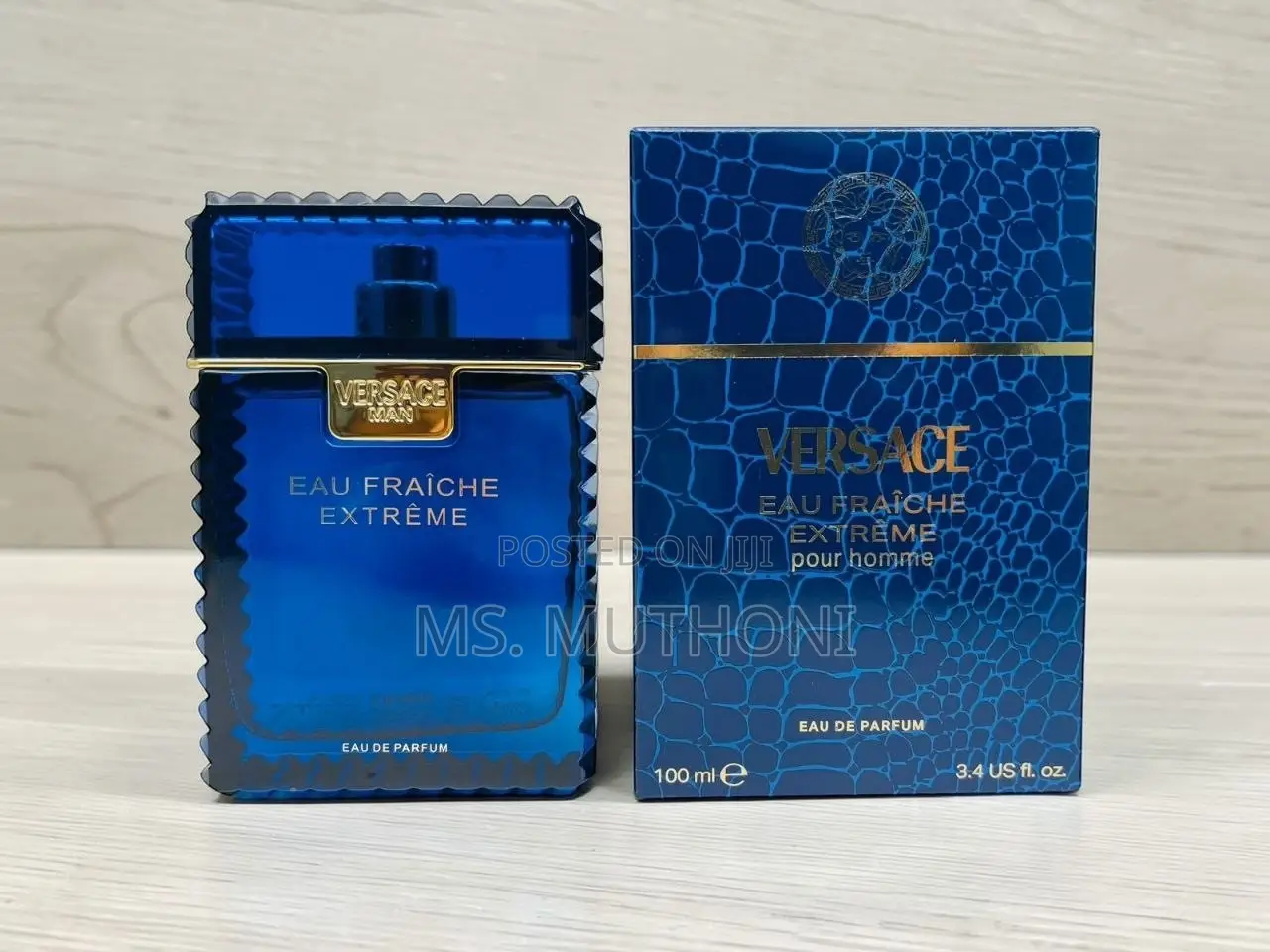100 Ml Versace Man Eau Fraîche Extrême Eau De Parfum