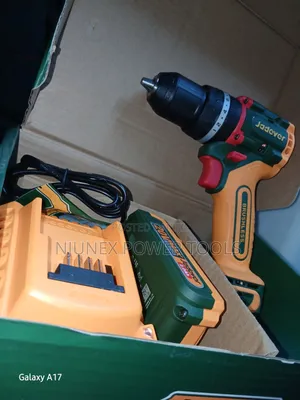 Jadever 20V Compact Brushless Cordless Impact Drill Set