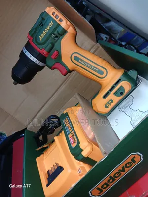 Jadever 20V Compact Brushless Cordless Impact Drill Set