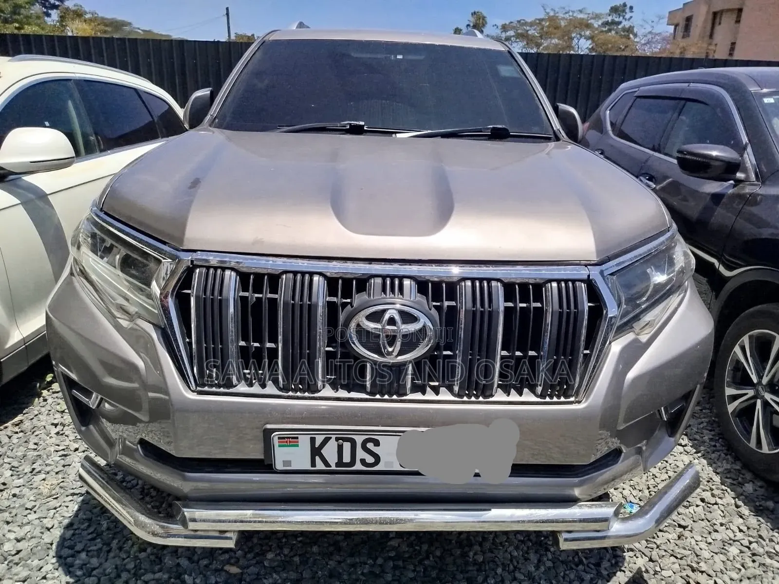 Toyota Land Cruiser Prado 2015 Gray