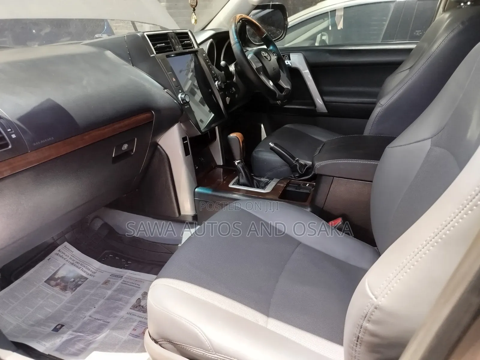 Toyota Land Cruiser Prado 2015 Gray