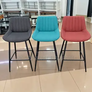 Modern High Bar Stools – Fabric Counter Chairs