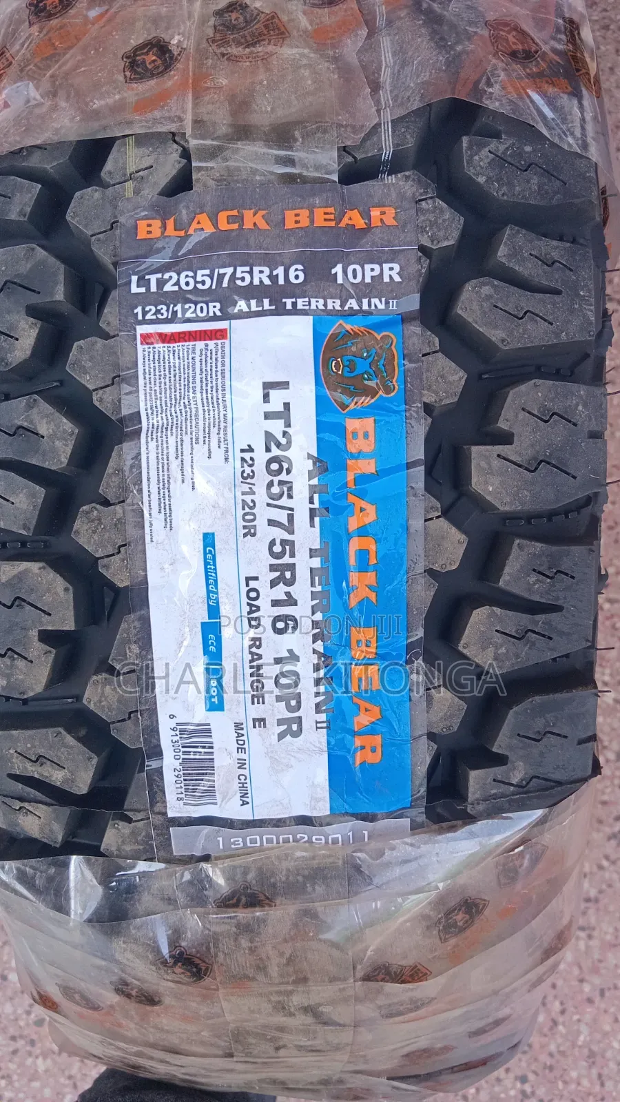 Black Bear 265/75 R16