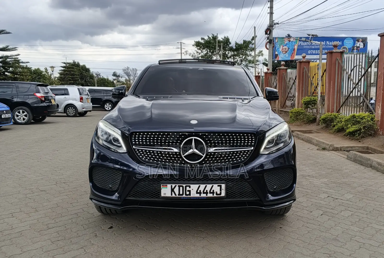 Mercedes-Benz GLE-Class 2016 Blue