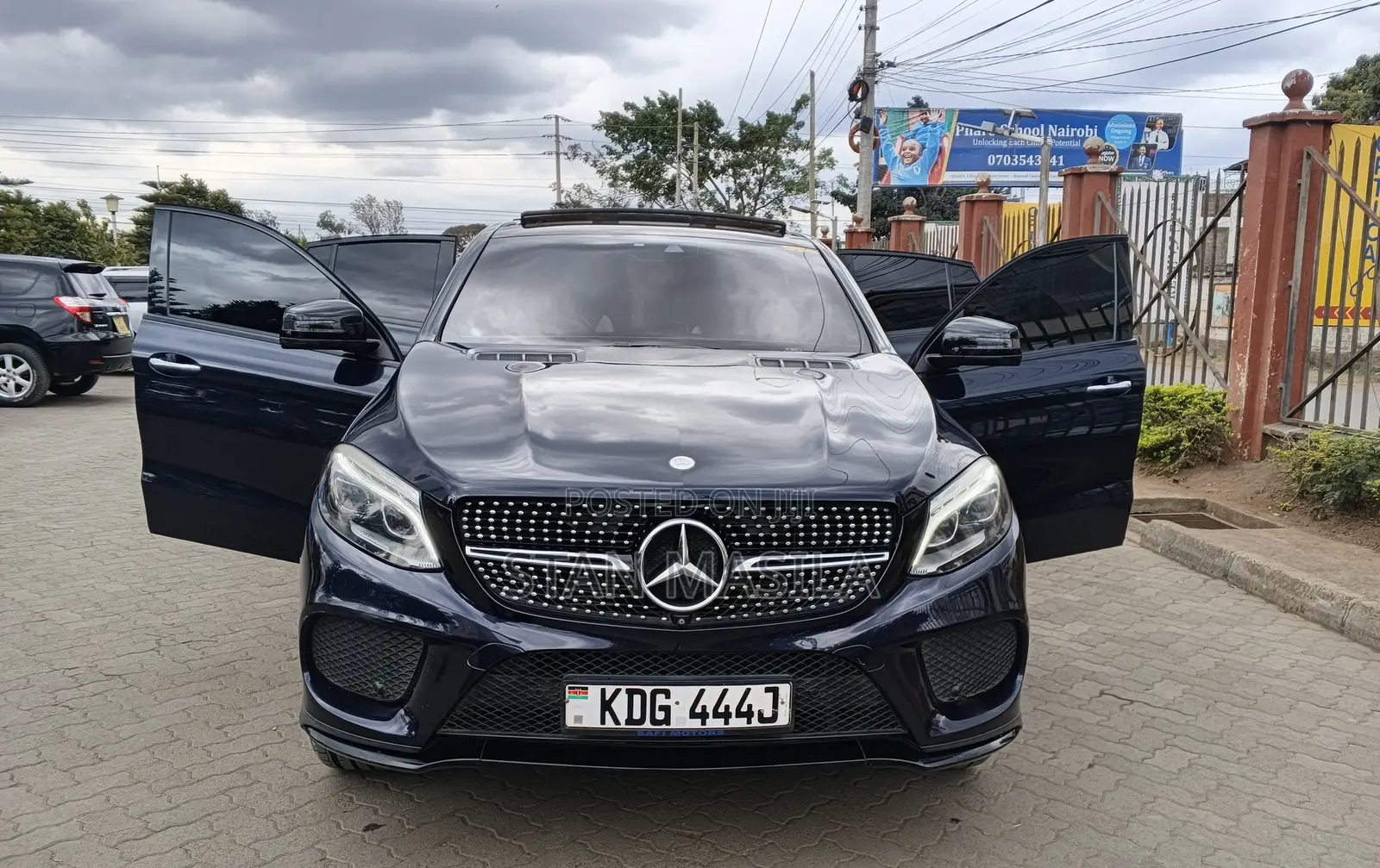 Mercedes-Benz GLE-Class 2016 Blue