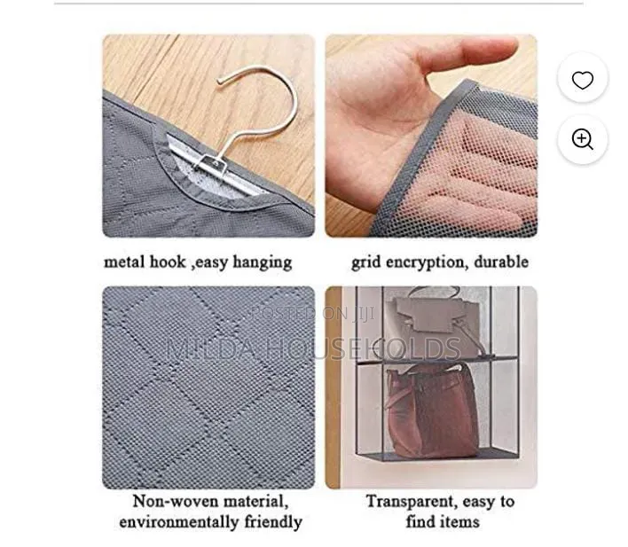 4pocket Handbag Storage Organizer.