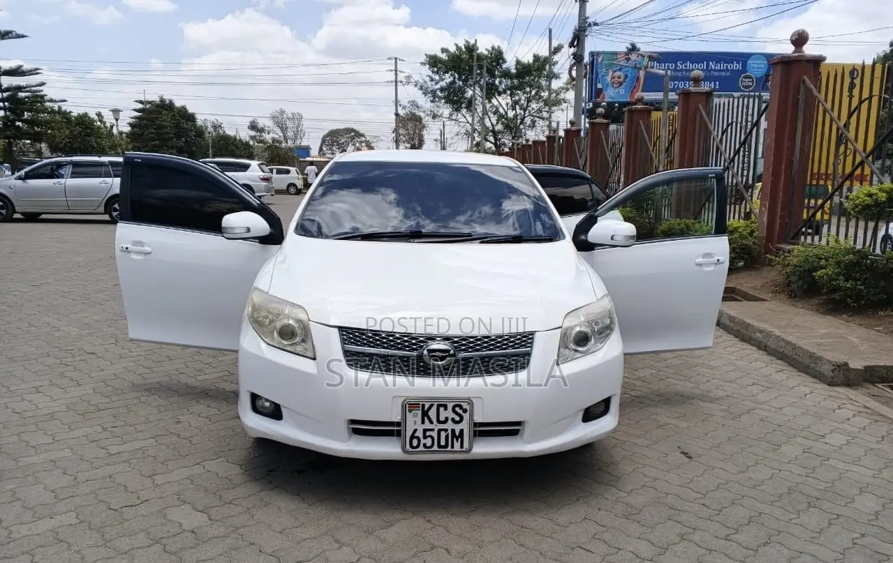 Toyota Axio 2011 White