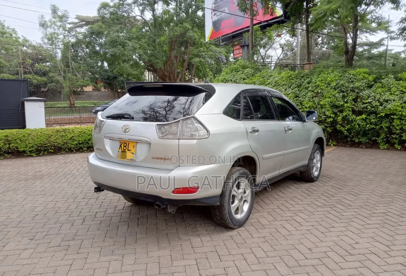Toyota Harrier 2003 Silver