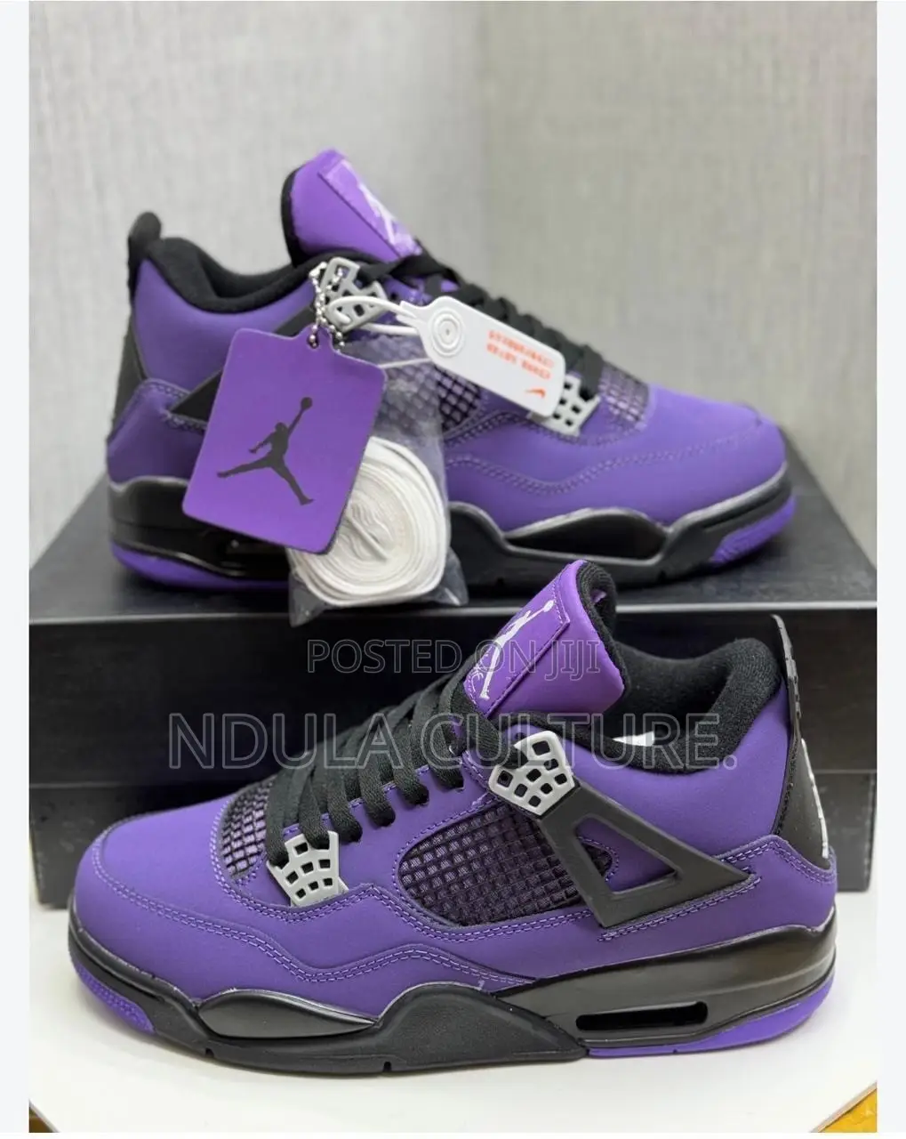 Air Jordan 4 Retro "Travis Scott Purple" (Friends and Family),
