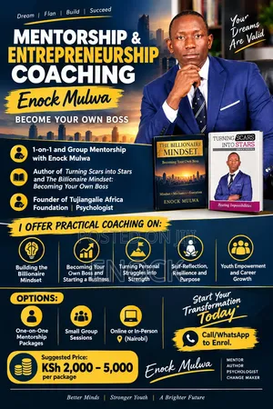 Mentorship Entrepreneurship Coaching (Becoming Your Own Boss)