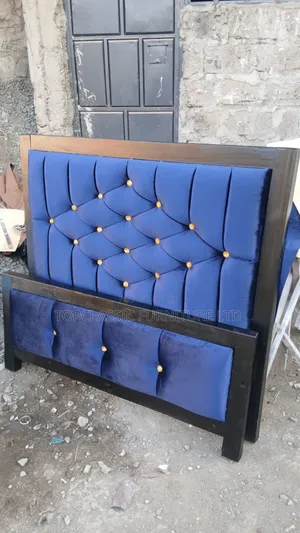 4x6 Black Frame With Blue  Velvet Material