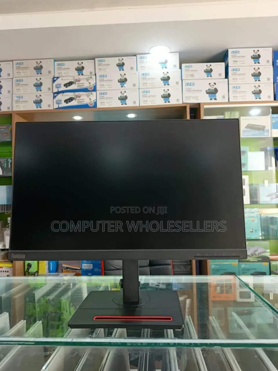 Boxed Lenovo ThinkVision 24" Frameless Monitor , With a Phone Handle