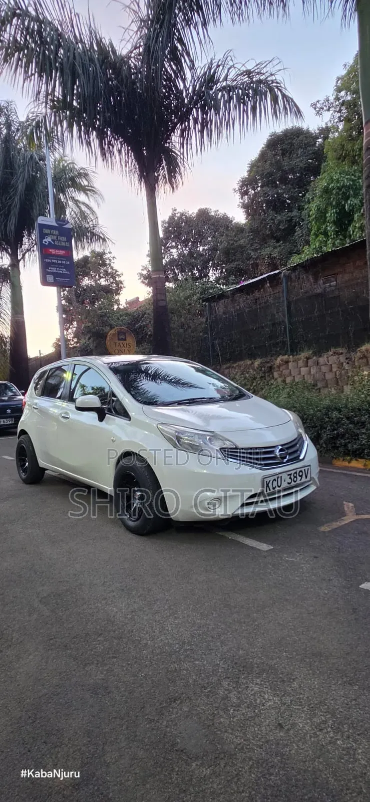 Nissan Note 2012 White