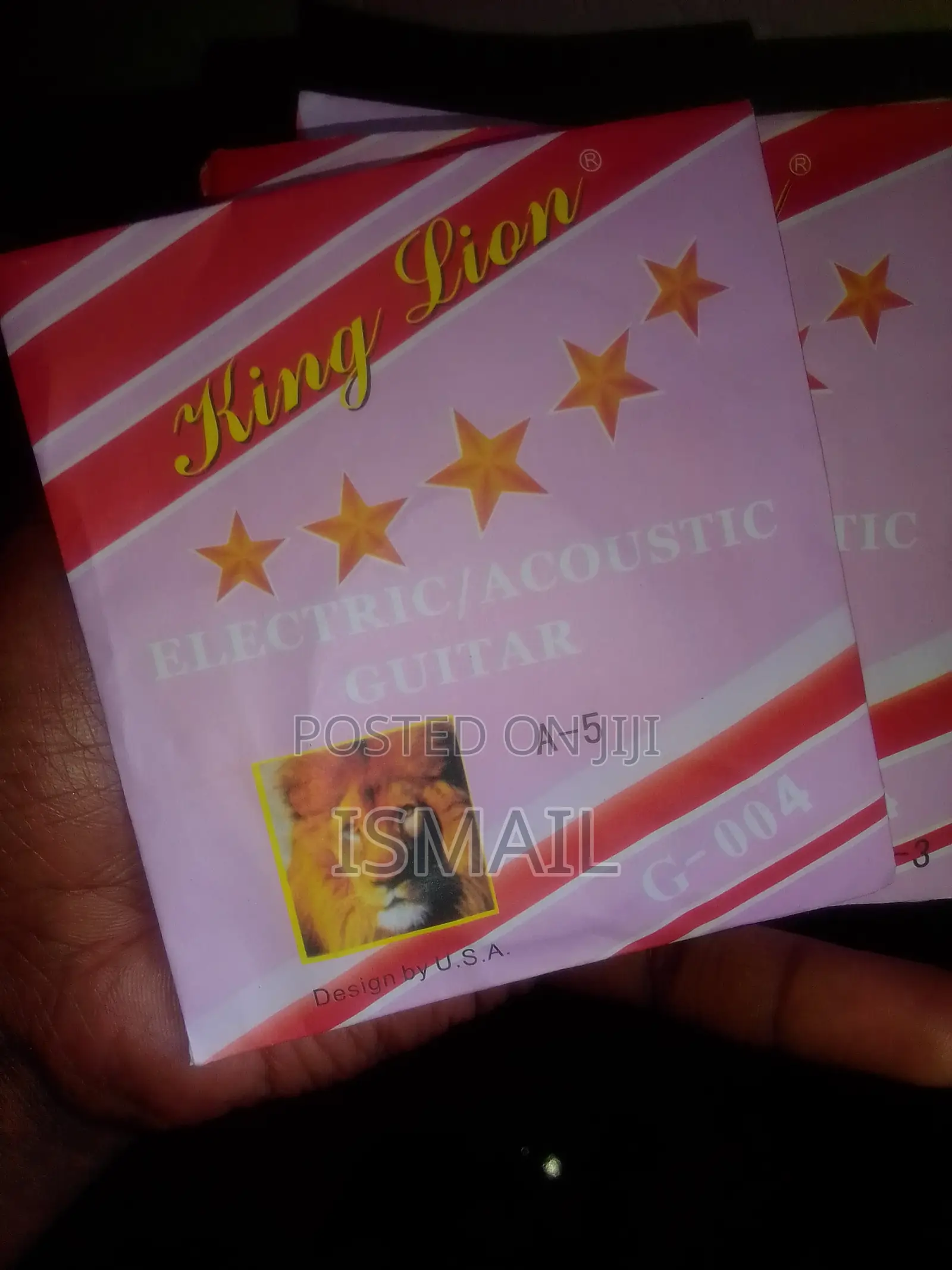 Acoustic/Electric Guitar Strings in Mitaboni