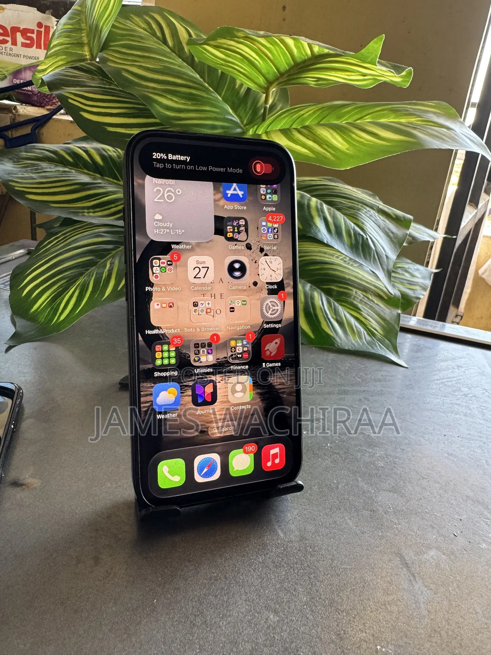 Apple iPhone 15 256 GB Black