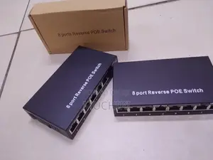 8 Port Reverse PoE Switch for Network Devices