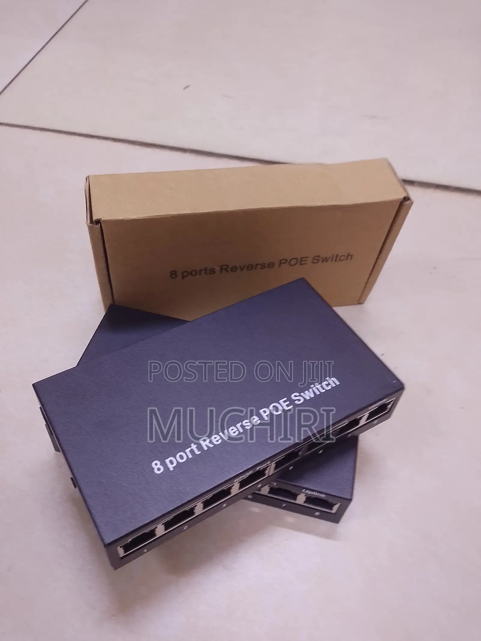 8-Port Reverse PoE Ethernet Switch