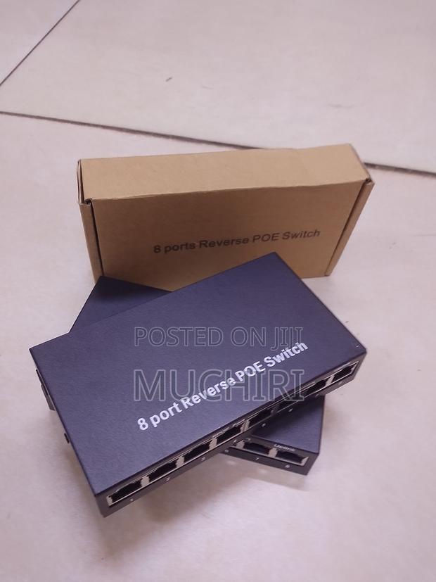 8-Port Reverse PoE Ethernet Switch - main view