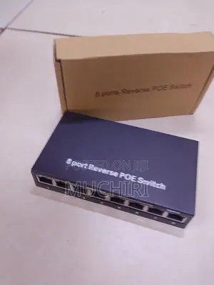Reverse PoE Switch 8 Port for IP Cameras