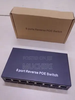 8 Port PoE Reverse Power Network Switch