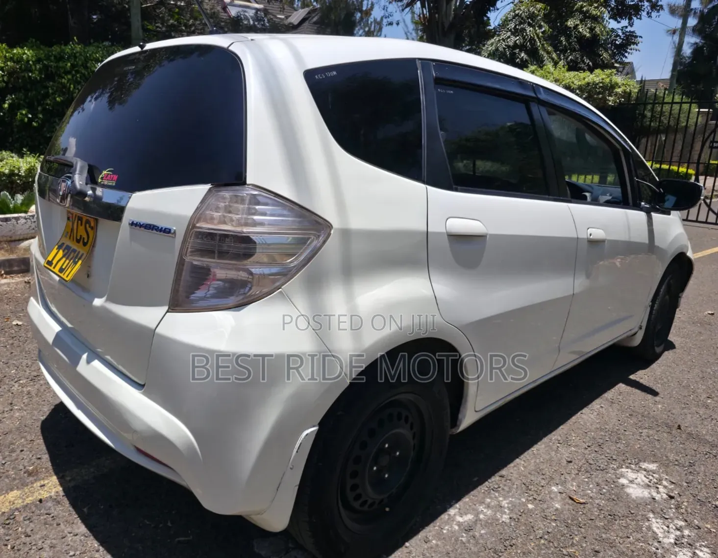 Honda Fit 2012 White