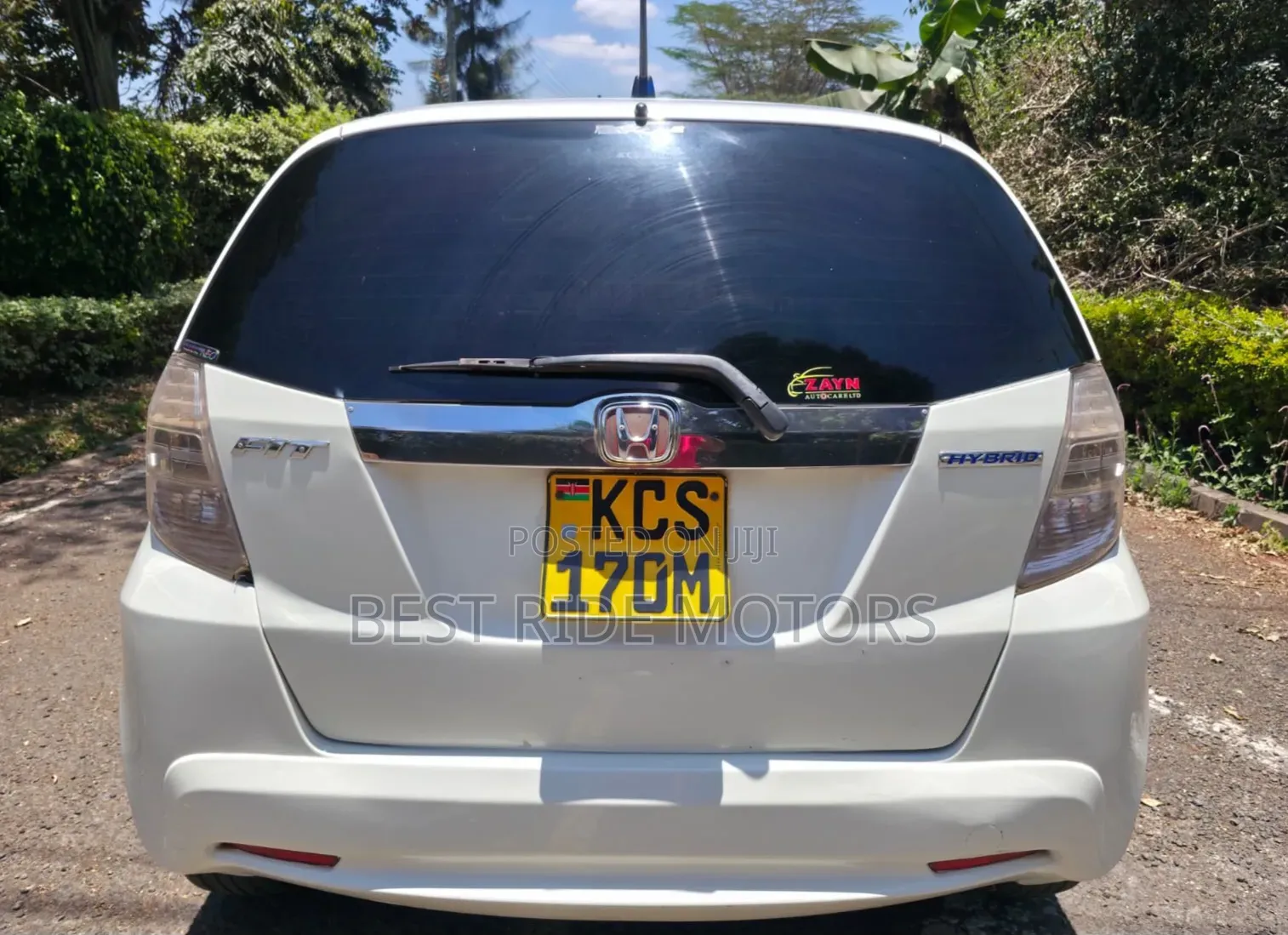 Honda Fit 2012 White