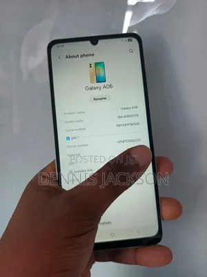 Samsung Galaxy A06 128 GB Gold