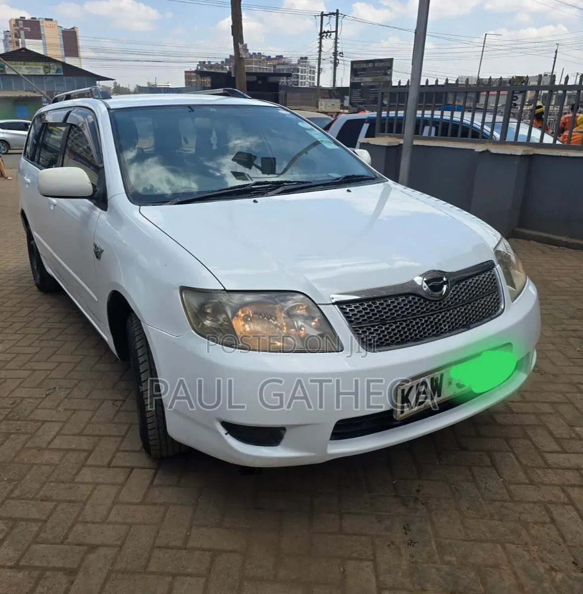Toyota Corolla Fielder 2007 White
