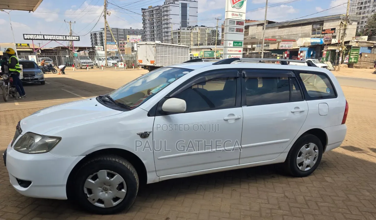 Toyota Corolla Fielder 2007 White