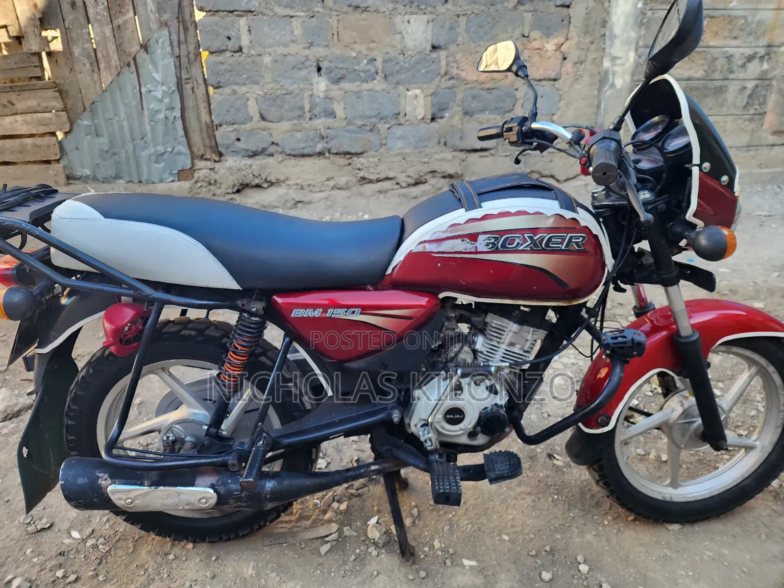 Bajaj Boxer 2019 Red