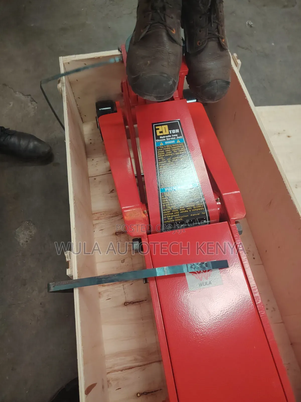 Commercial Vehicles Use 20tns High Lifting Capacity Trolley Jack Wula