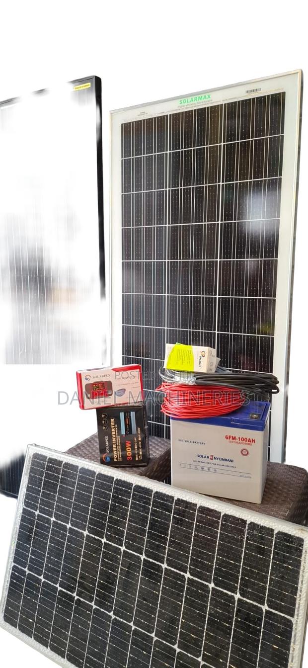 Complete 200watts Solar System Package With 100ah Battery - thumbnail 2