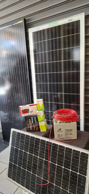 Solar System Package 100watts With 80ah Battery Complete