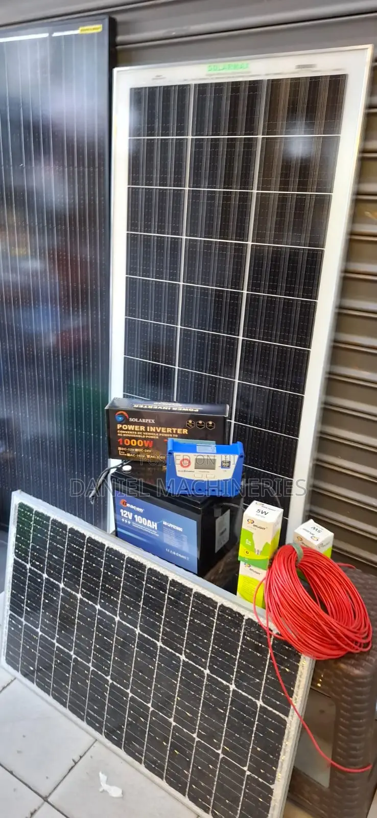 400watts Solar Full Kit With 150ah Battery