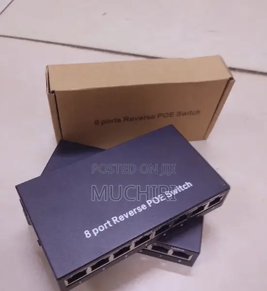 8 Port Reverse PoE Network Distributor