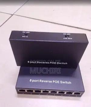 8-Port Network Switch Reverse PoE Technology