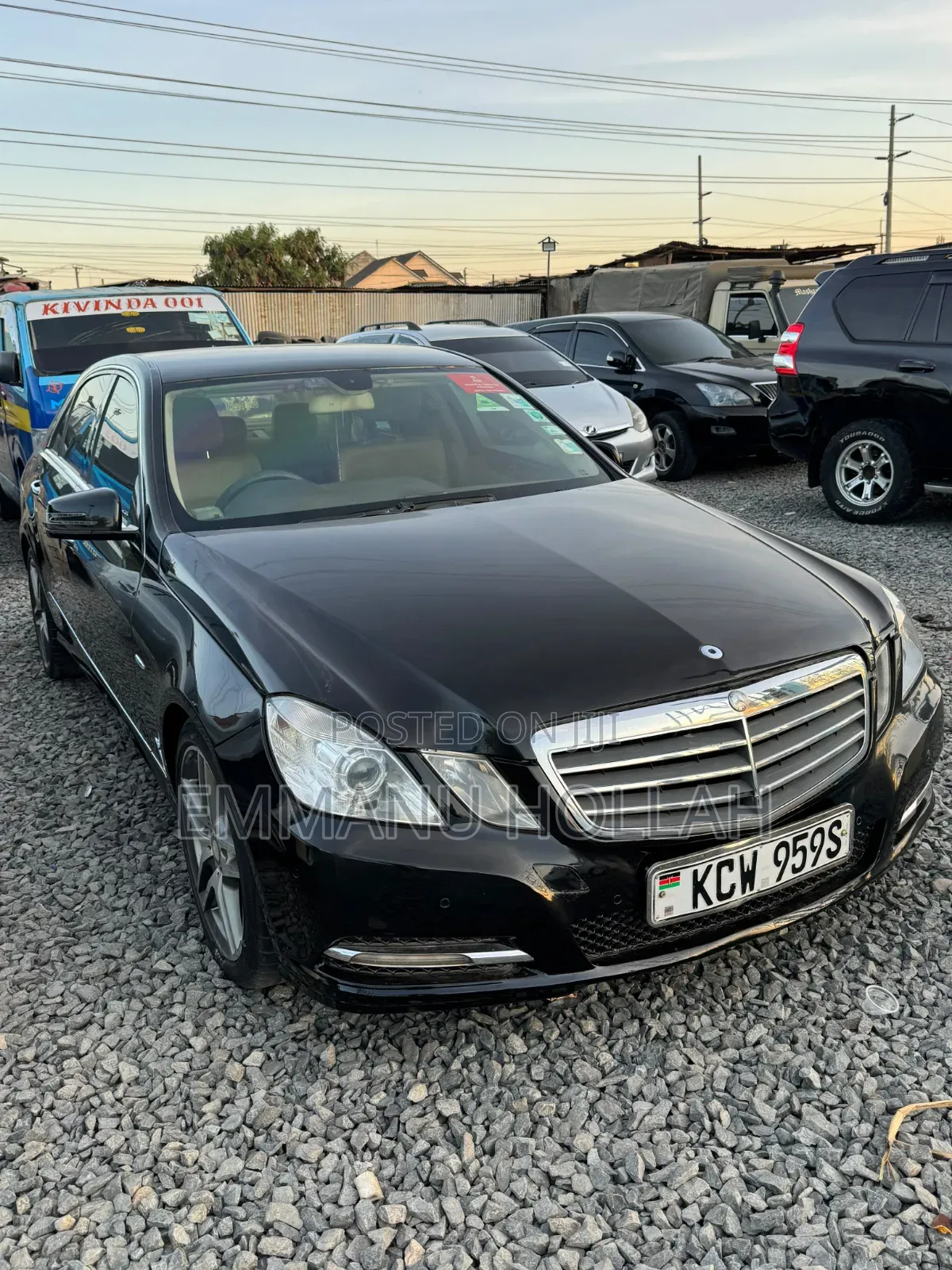 Mercedes-Benz E250 2012 Black