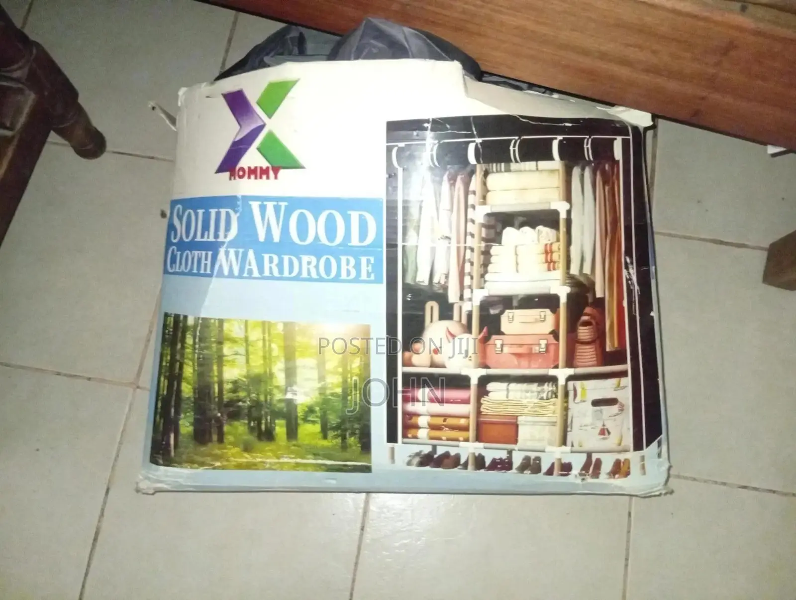 Solid Wood Cloth Wardrobe