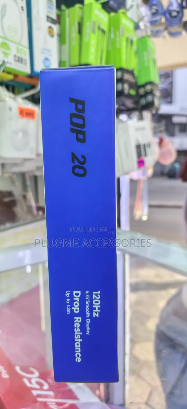 New Tecno Pop 20 64 GB Black - thumbnail 3