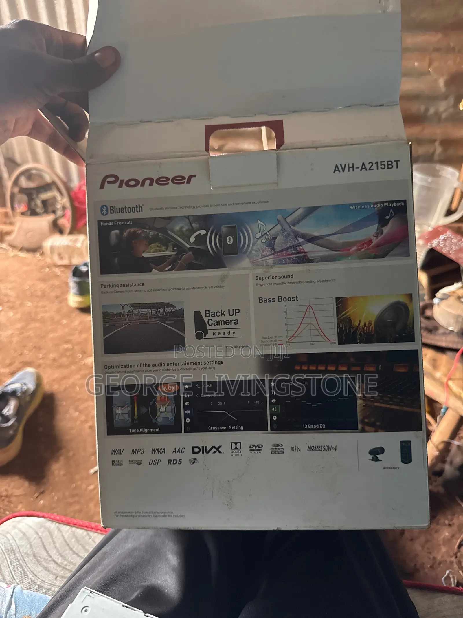 Pioneer AVH-A215BT Double-Din 6.2" Touchscreen Car Radio
