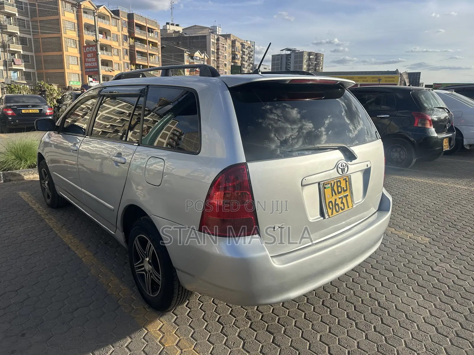 Toyota Corolla Fielder 2002 Silver