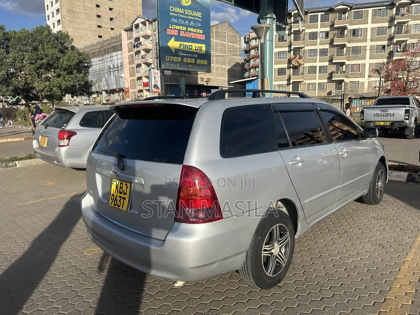 Toyota Corolla Fielder 2002 Silver