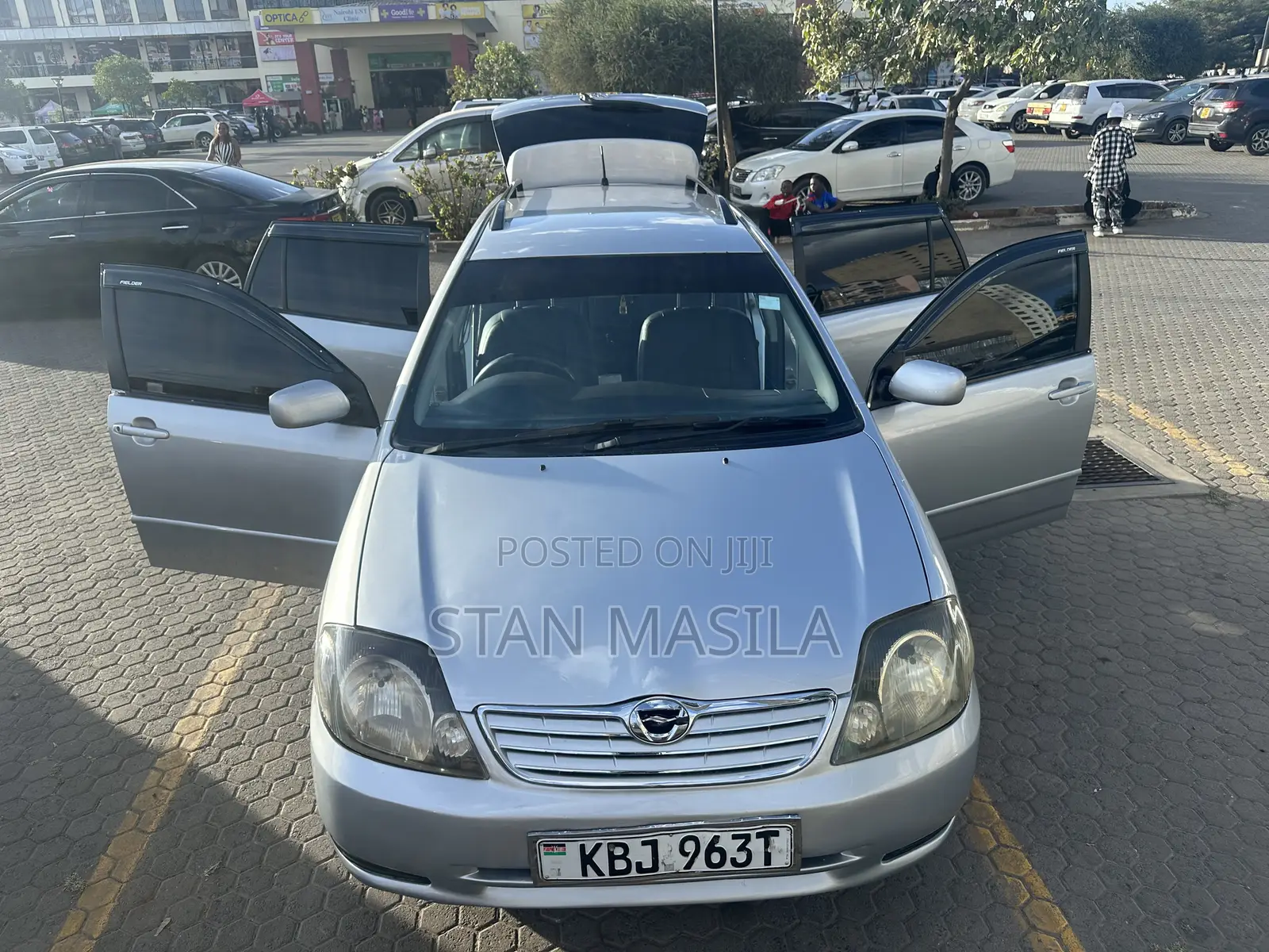 Toyota Corolla Fielder 2002 Silver