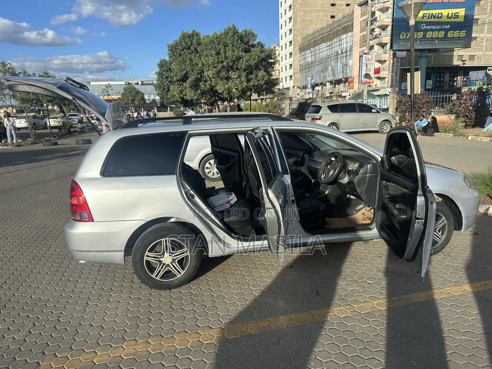 Toyota Corolla Fielder 2002 Silver